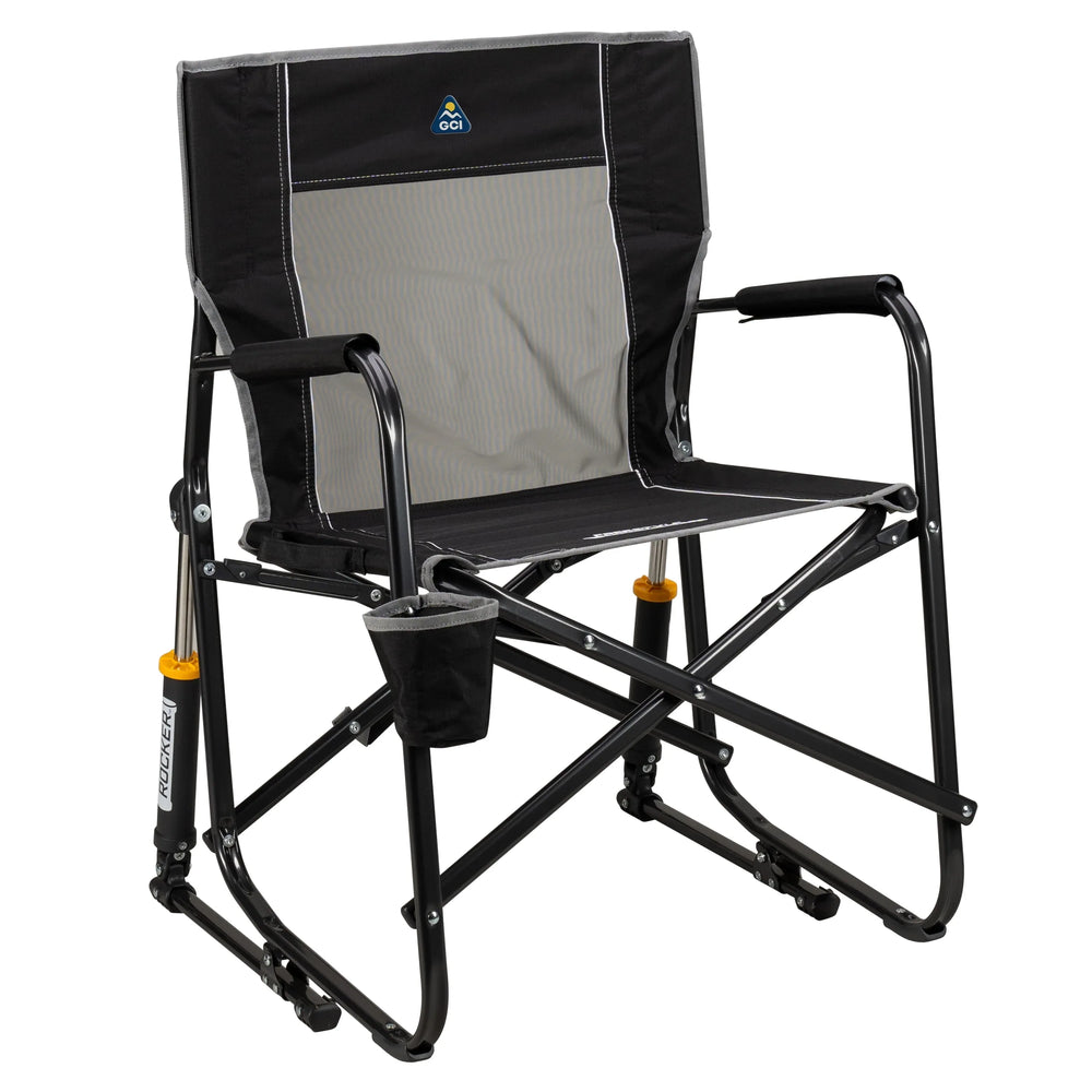 GCI Outdoor Freestyle Rocker Foldable Rocking Camp Chair, Beach Berry - USA MEGA SHOP