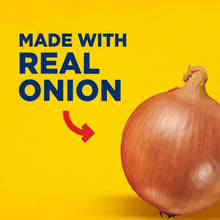 Made with Real Onion text with large onion illustration