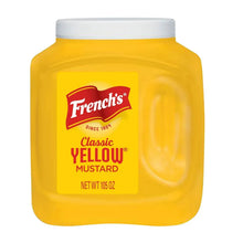 French's Classic Yellow Mustard 105 oz jar with front label