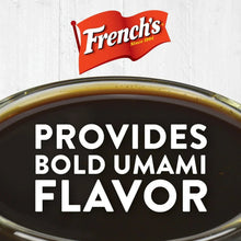 Dark Worcestershire sauce in bowl with French's branding
