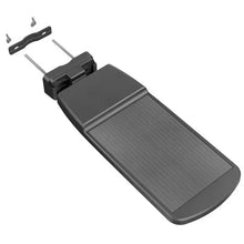 Solar area light solar panel with mounting bracket and two included hardware pieces