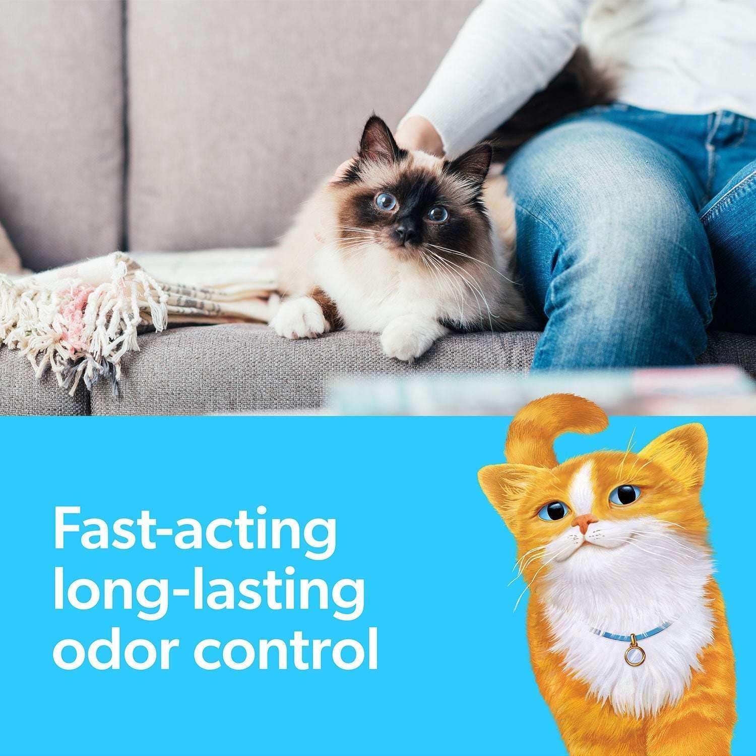 Fresh Step Total Control Scented Clumping Litter with Febreze, 44 lbs.
