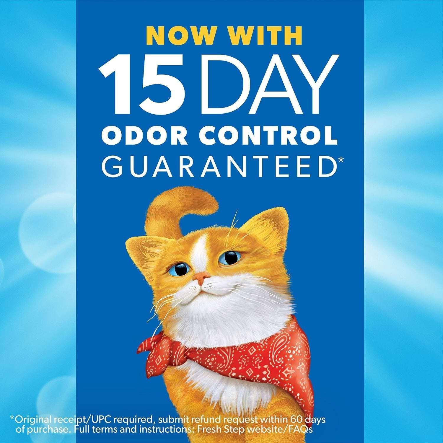 Fresh Step Total Control Scented Clumping Litter with Febreze, 44 lbs.
