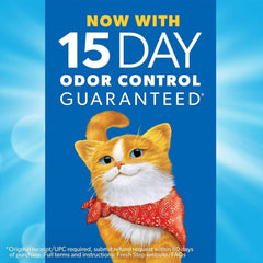 Fresh Step Total Control Scented Clumping Litter with Febreze, 44 lbs.