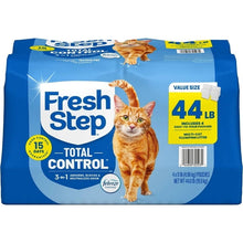 Fresh Step Total Control clumping cat litter with Febreze, 44 lb bag