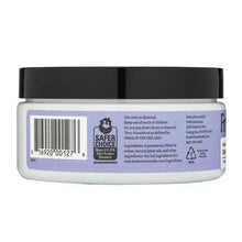 Fresh Wave lavender odor-removing gel back label on white jar with black lid