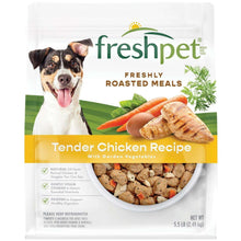 Freshpet tender chicken recipe dog food bag with garden vegetables and roasted bites