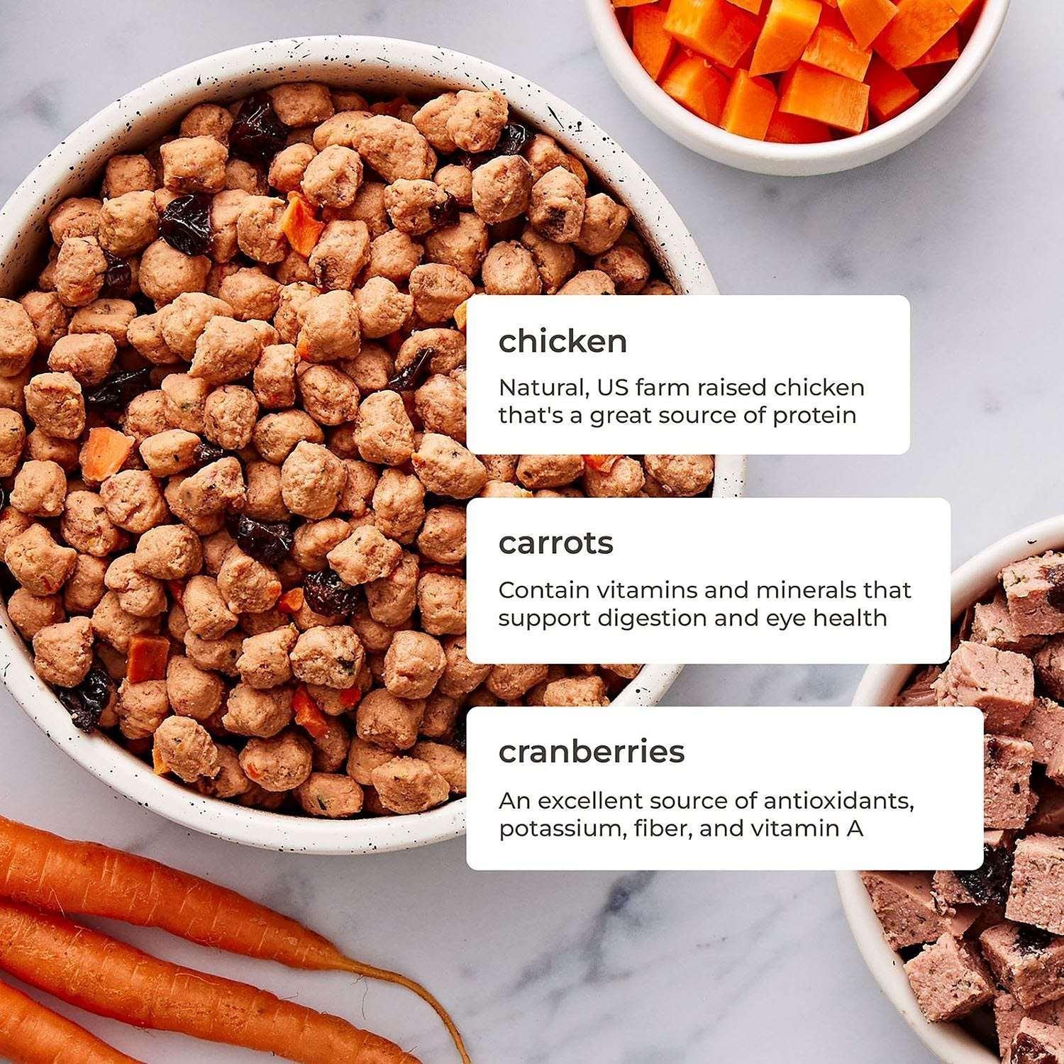 Freshpet Small Dog Small Bites Chicken Recipe, 2 lbs. packs, 3 ct.