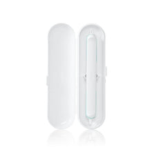 Baby grooming picker tools with protective white storage cases and teal accents