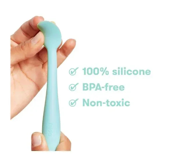 Frida Baby Silicone Booty Brush Applicator for Infant Diaper Rash Cream and Butt Paste, Blue