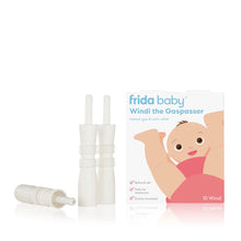 White infant gas relief windi tubes with soft rounded tips, set of multiple