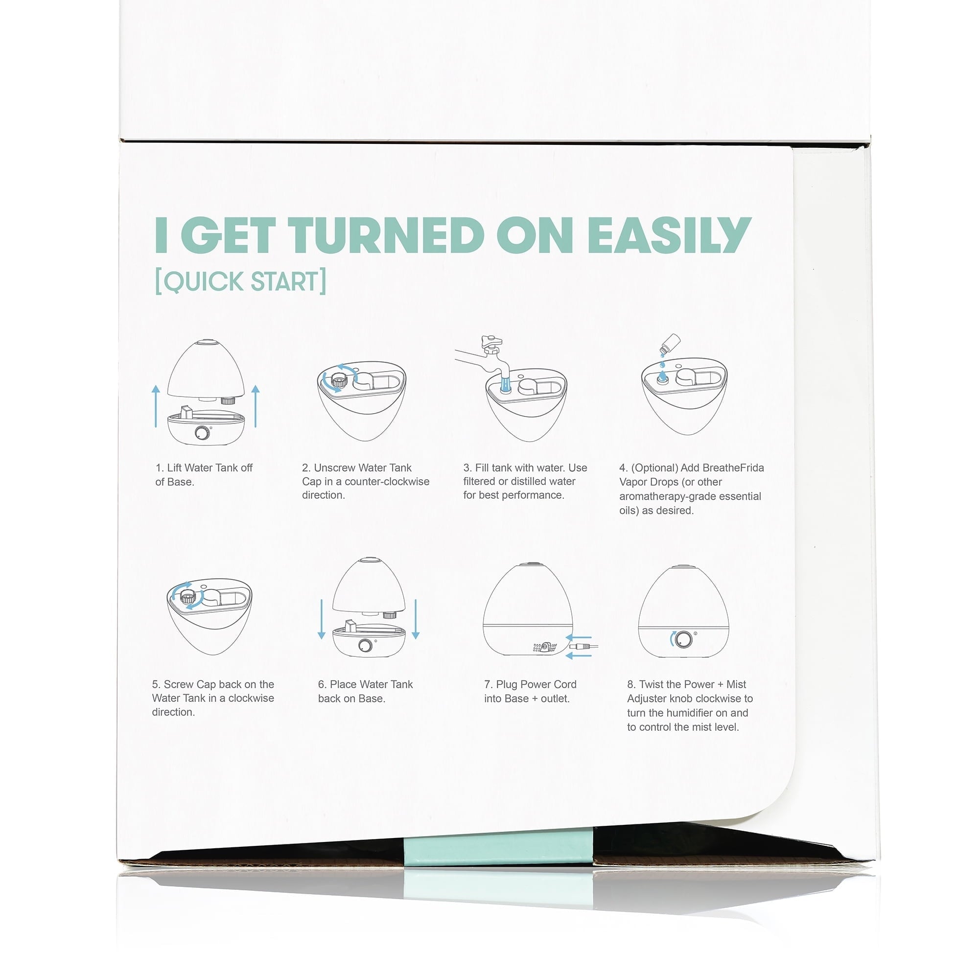 Fridababy BreatheFrida 3-in-1 Humidifier, Diffuser and Nightlight