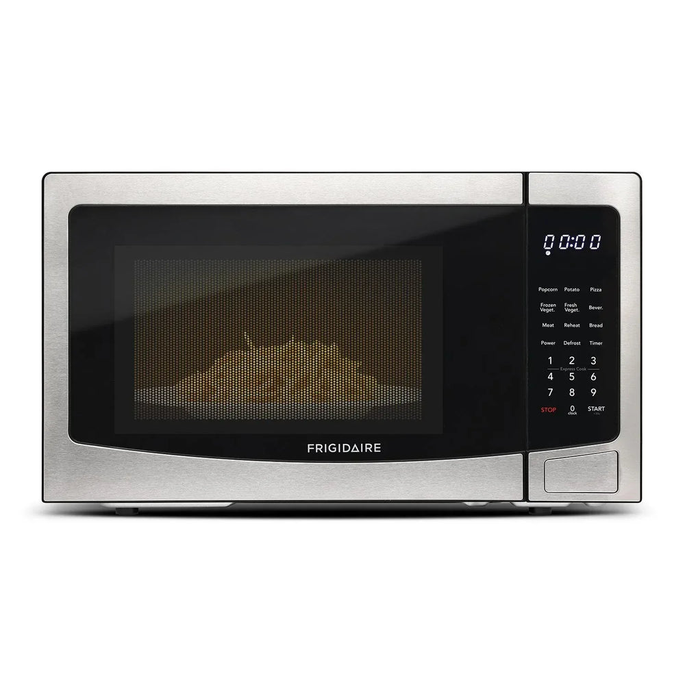 Frigidaire 1.1cu. ft. Stainless Steel 1000W Microwave with 10 Adjustable Power Levels - USA MEGA SHOP