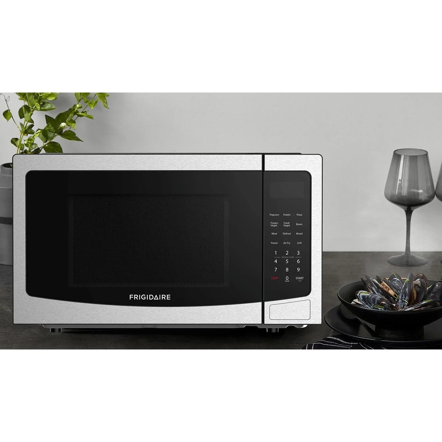 Frigidaire 3-in-1 1.1 cu. ft. Countertop Microwave Oven, Air Fryer, Convection - USA MEGA SHOP