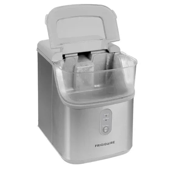 Frigidaire Crunch Countertop Nugget Ice Maker, 33 lbs, Stainless Scoop Included