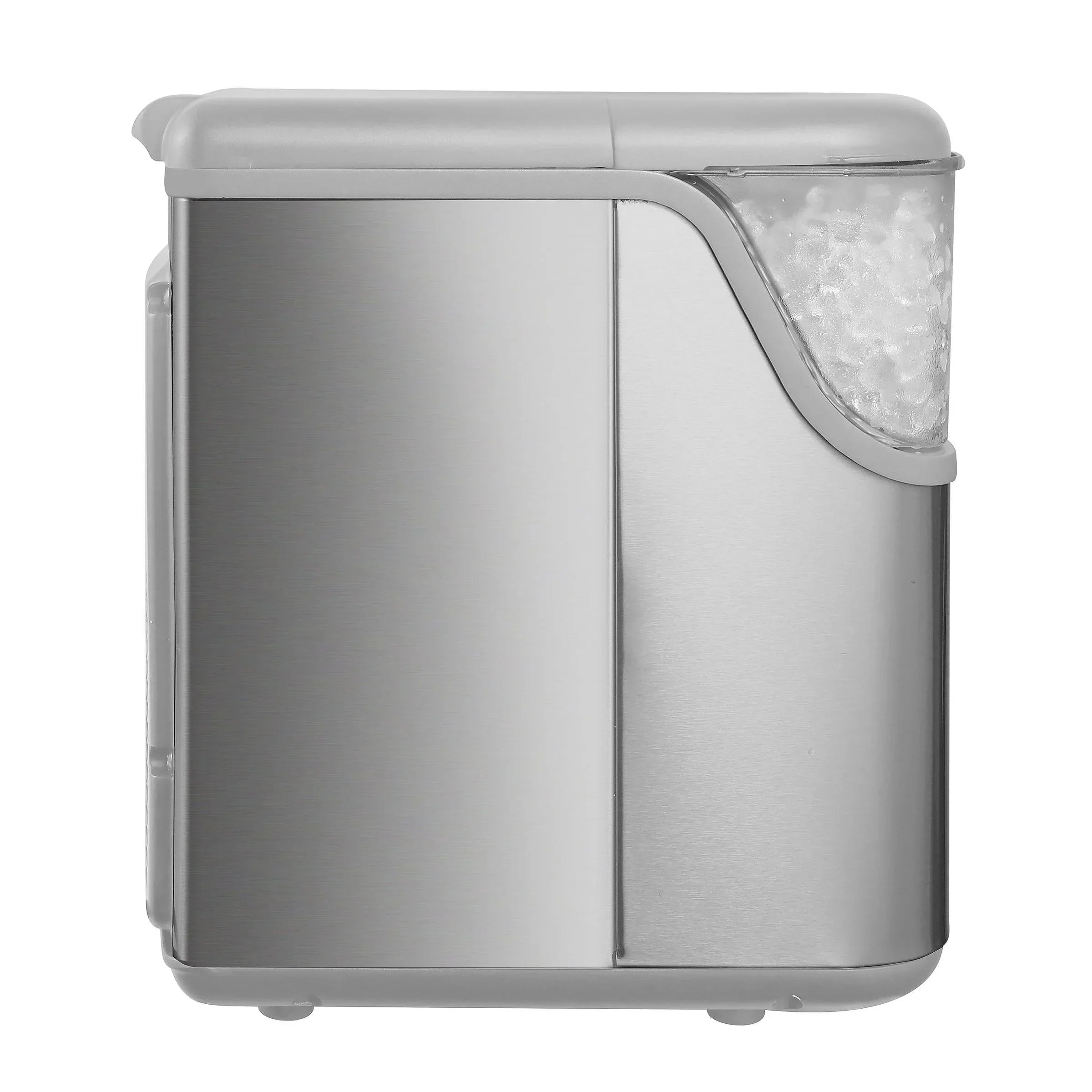 Frigidaire Crunch Countertop Nugget Ice Maker, 33 lbs, Stainless Scoop Included
