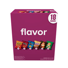 Chip flavor variety pack box with 10 bags badge