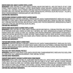 Frito Lay Mini Treats Bold Flavor Mix, Variety Pack, 0.5 oz, 60-count