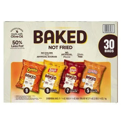 Frito Lay Oven Baked Mix, Variety Pack, 30-count