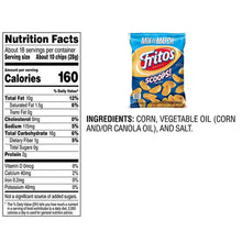 Fritos Scoops! Corn Chips, 18.125 oz. (PACK OF 3 )
