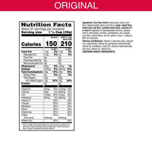 Nutrition Facts panel for Froot Loops cereal on a white background