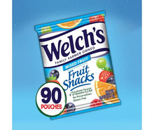 Welch's Mixed Fruit Fruit Snacks pouch with 90 pouches badge