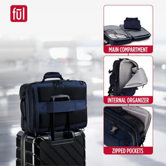 Ful Ridge Collection 18" Laptop Backpack, Assorted Colors