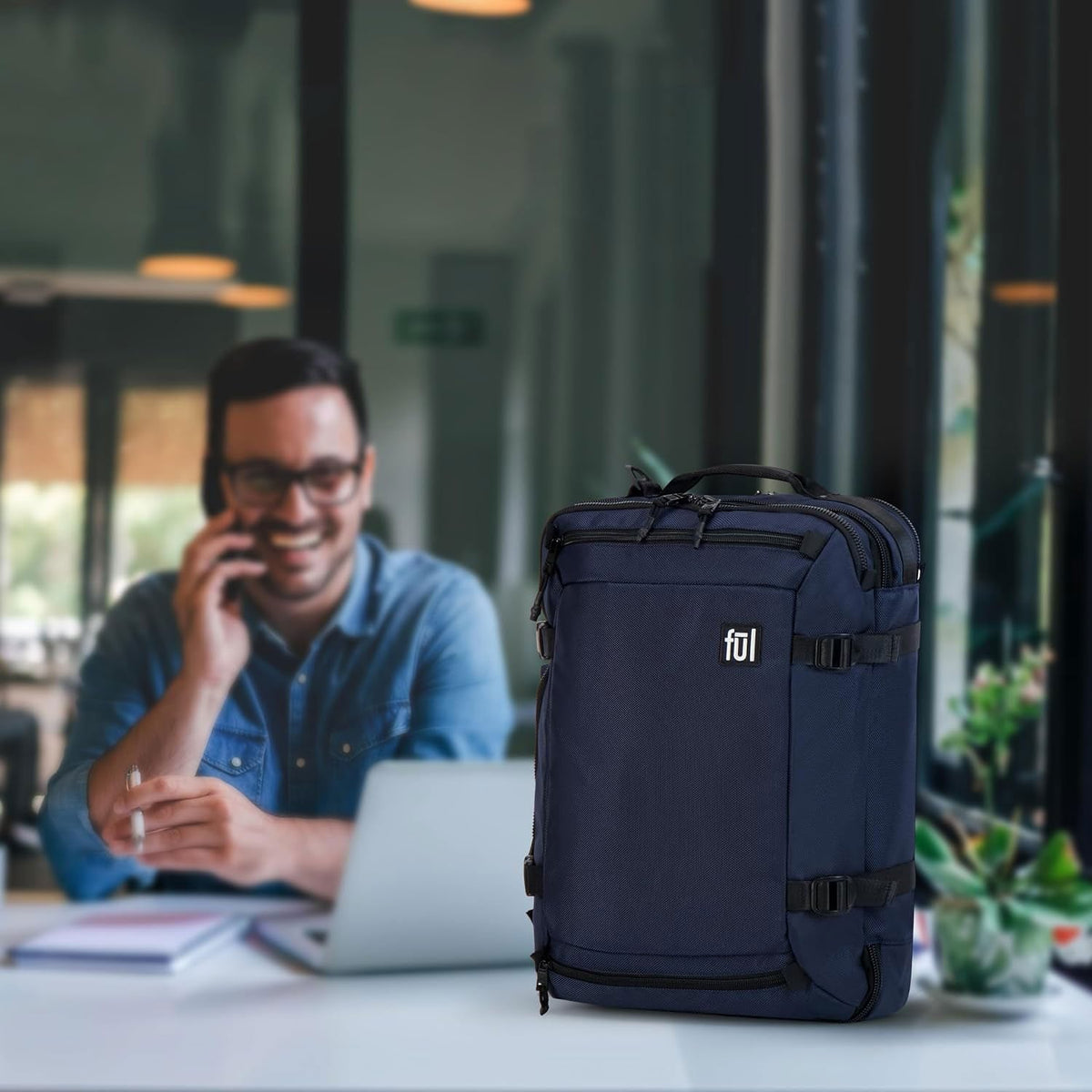 Ful Ridge Collection 18" Laptop Backpack, Assorted Colors