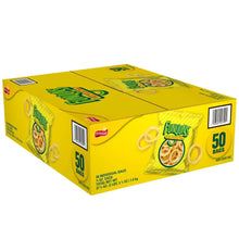 Funyuns onion ring snack box, yellow with 50 count bags