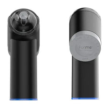 Two black vacuum nozzle heads with clear fronts and blue base ring