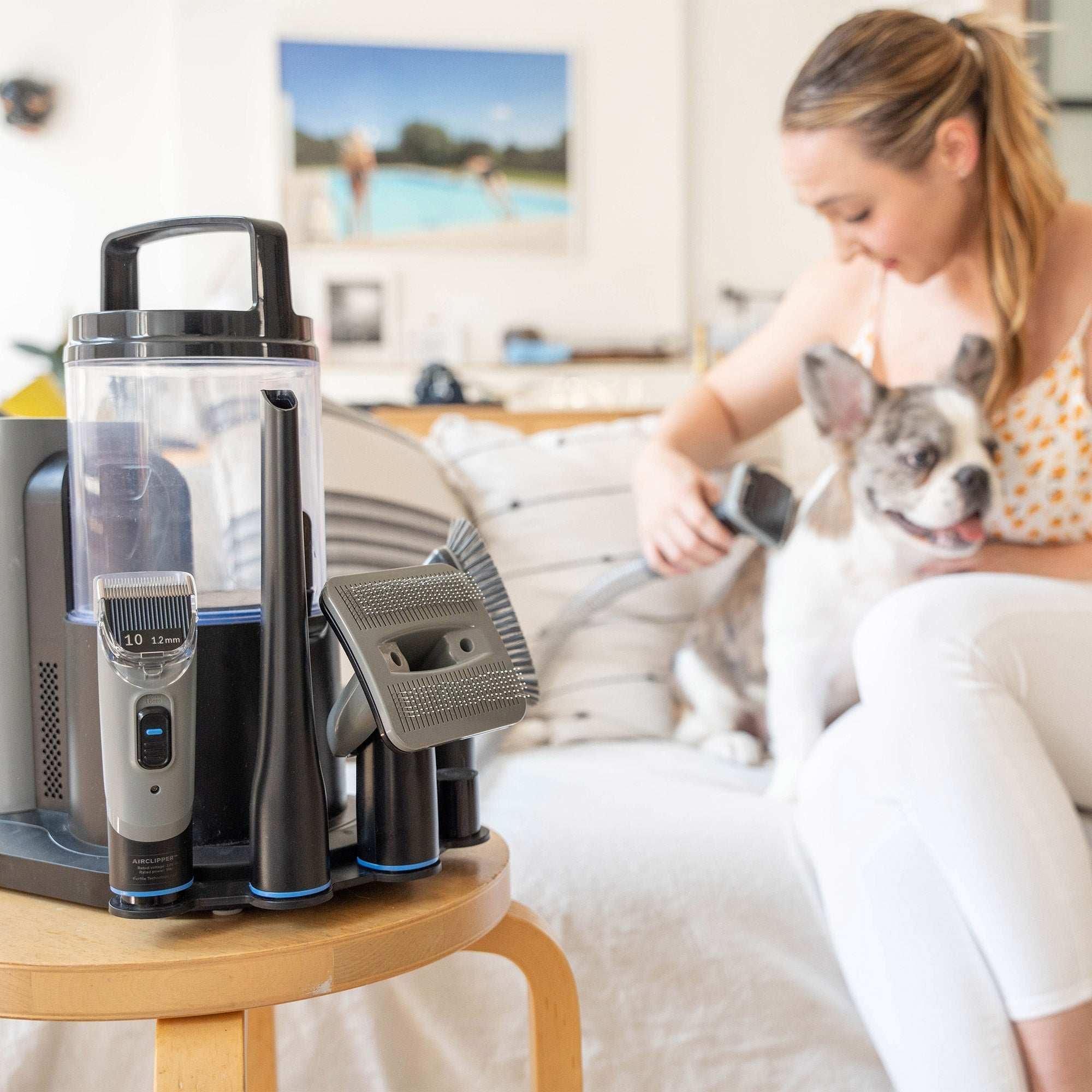 FurMe Professional Plus Pet Grooming Vacuum Kit with Carrying Case - USA MEGA SHOP