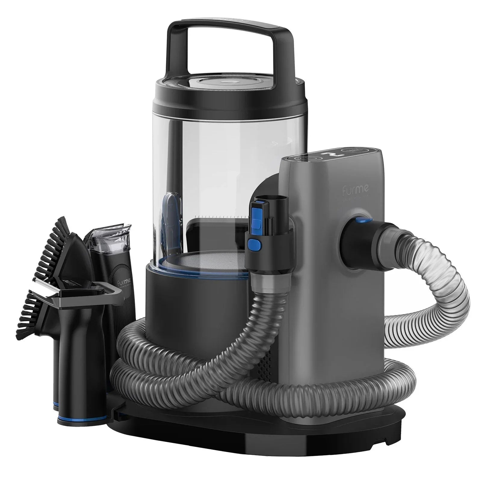 FurMe Professional Plus Pet Grooming Vacuum Kit with Carrying Case - USA MEGA SHOP
