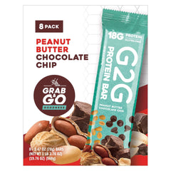 G2G 3-pack Peanut Butter Chocolate Chip Protein Bars 24-count - USA MEGA SHOP