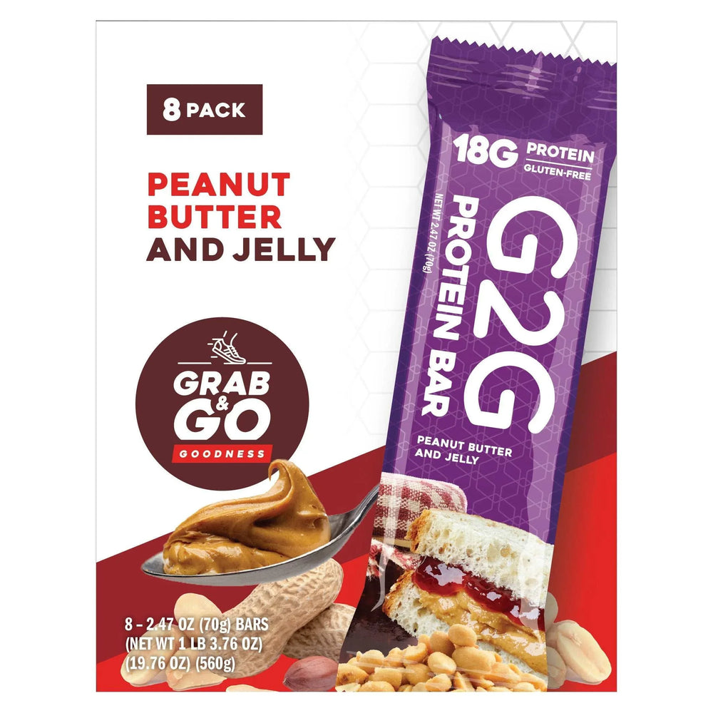 G2G Protein Bar Variety 3-pack (24 Total Bars) - USA MEGA SHOP