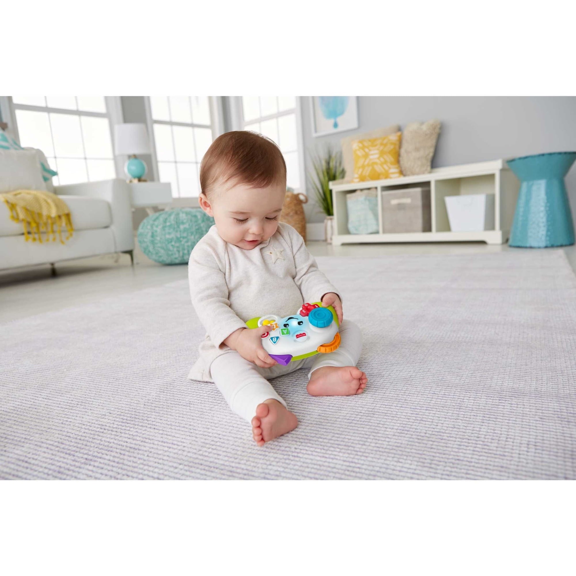 Fisher-Price Laugh & Learn Game & Learn Controller Musical Baby Toy with Lights