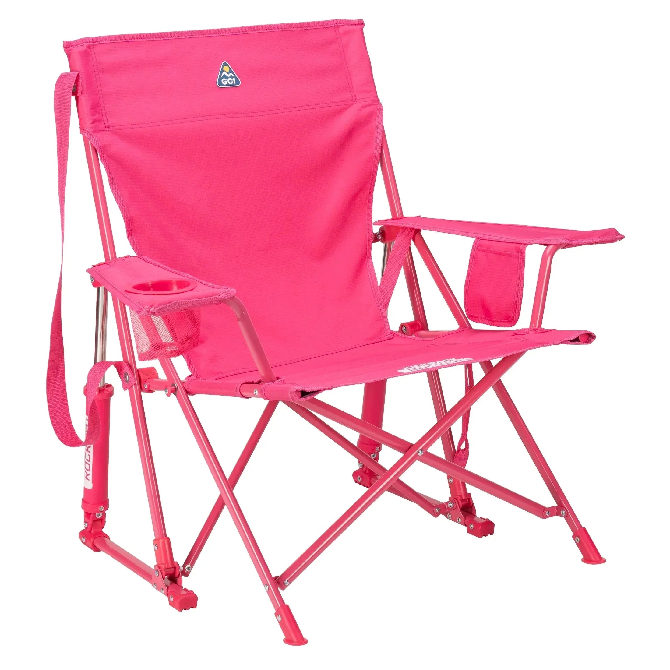GCI Outdoor Kickback Rocker Foldable Rocking Camp Chair, Aged Fatigue - USA MEGA SHOP