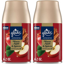Glade automatic spray air freshener refill can, Warm Apple & Spices, 6.2 oz