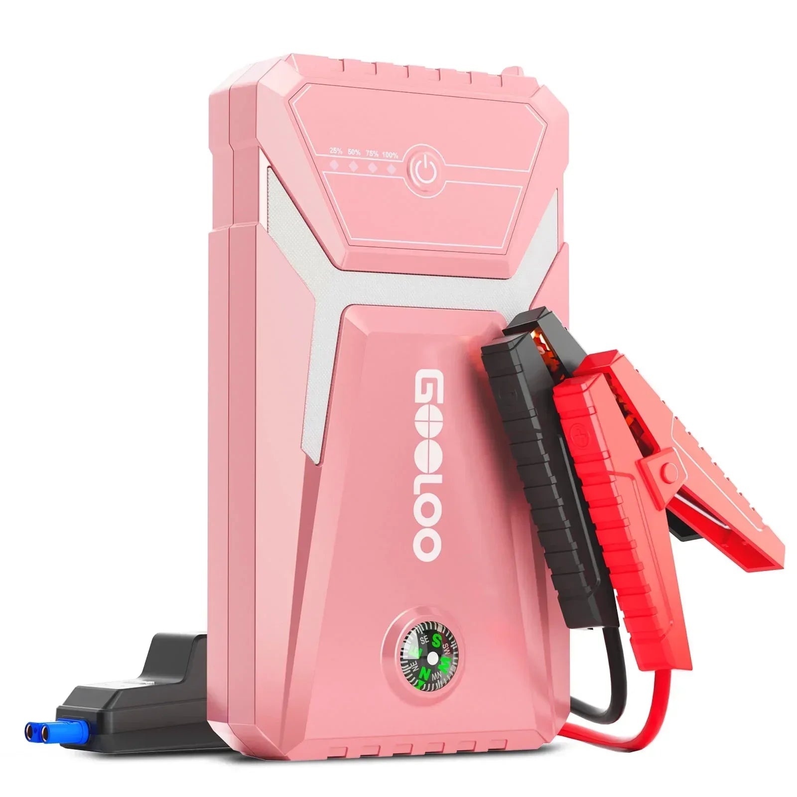 GOOLOO Car Jump Starter,1500A Peak 12V Battery Jump Box with Quick Charge Out(Up to 6.0L Gas and 4.0L Diesel Engines),GE1500 Portable Battery Booster Pack Power Bank Car Starter