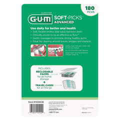 GUM Soft-Picks Advanced Mint, 180-count - USA MEGA SHOP