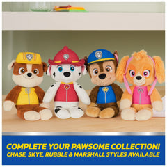GUND PAW Patrol Official Chase Take Along Buddy Plush Toy, Premium Stuffed Animal for Ages 1 & Up, Blue/Brown, 13”