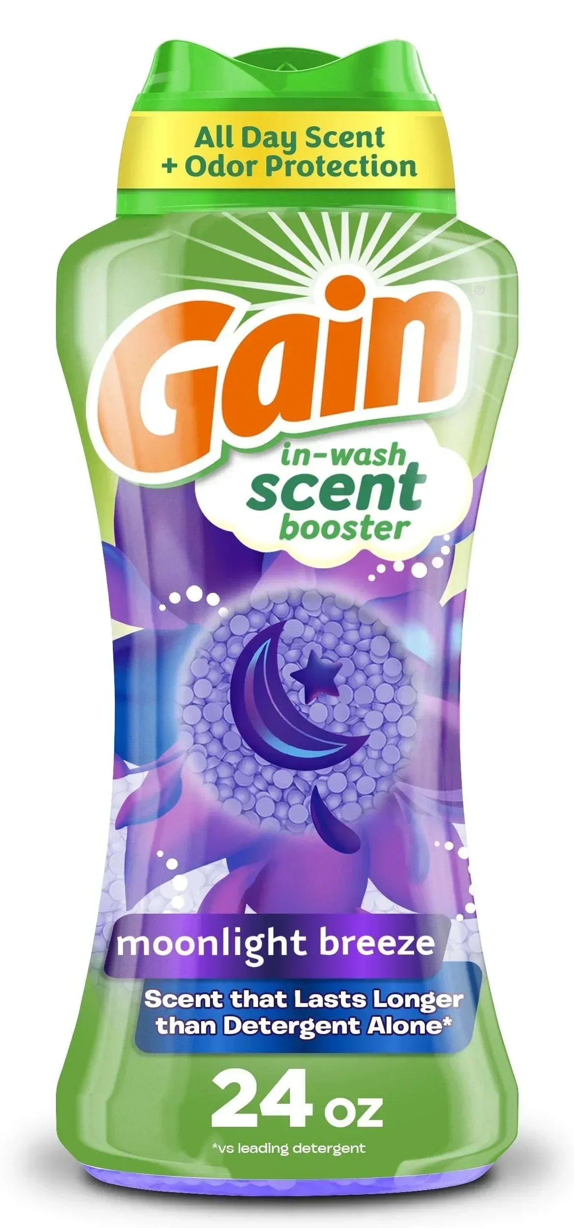 Gain Laundry Scent Beads, Fireworks In-Wash Scent Booster, Moonlgith Breeze Scent, 13.2oz