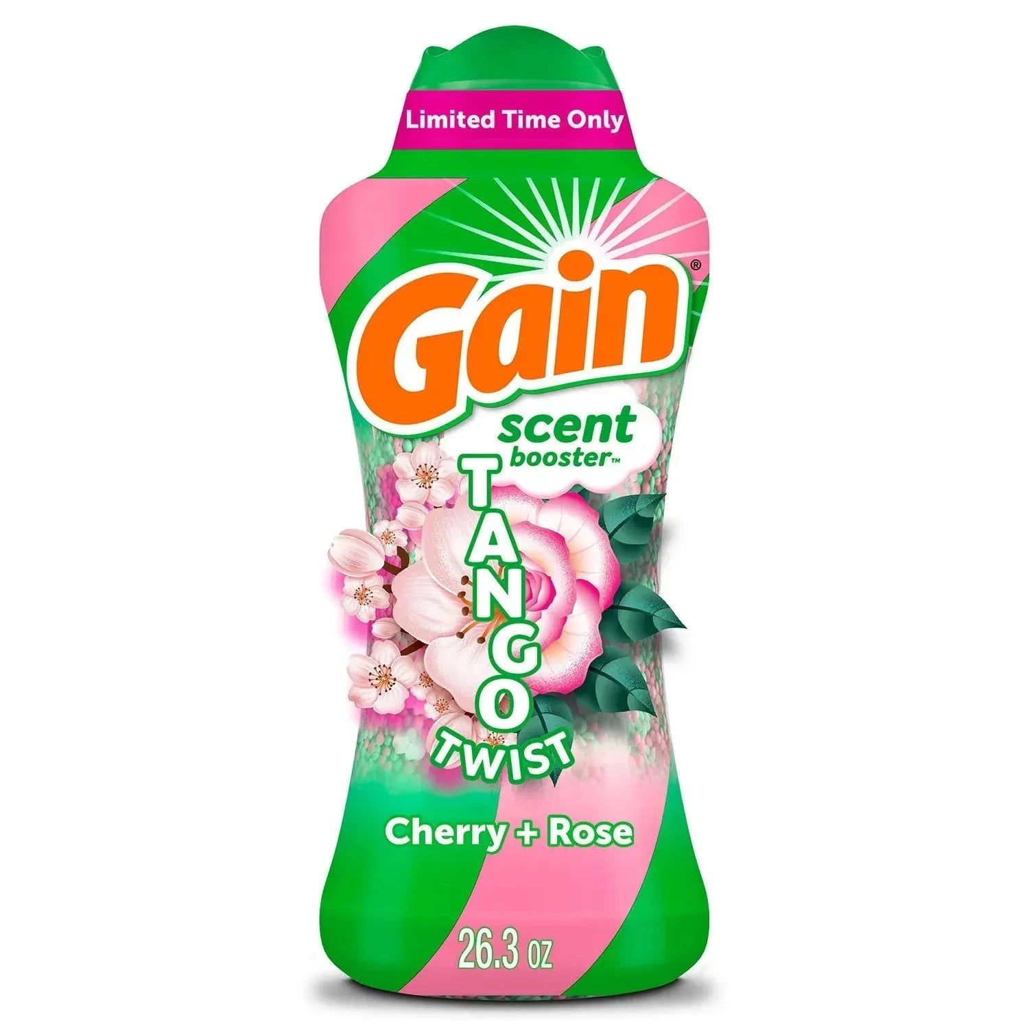 Gain Tango Twist Laundry Scent Booster Beads, Cherry and Rose Scent, 26.3 oz. - USA MEGA SHOP