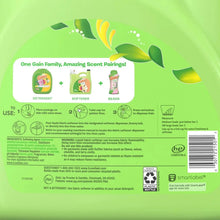 Gain Tango Twist liquid fabric softener bottle label, hibiscus and vanilla scent
