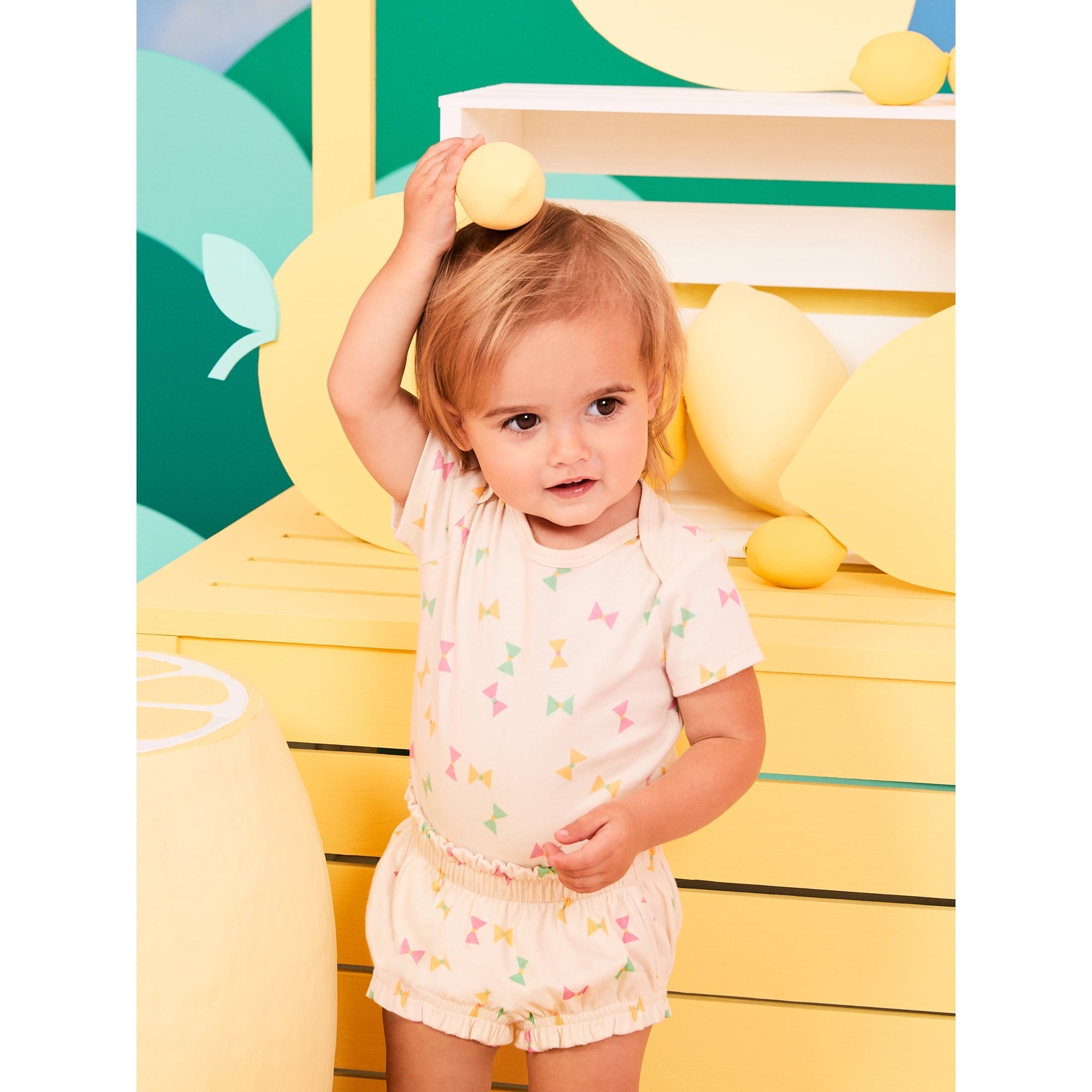 Garanimals Newborn Baby Boy, Girl & Unisex Cotton Short Sleeve Bodysuits, Multiple Sizes 0–24 Months, 4-Pack