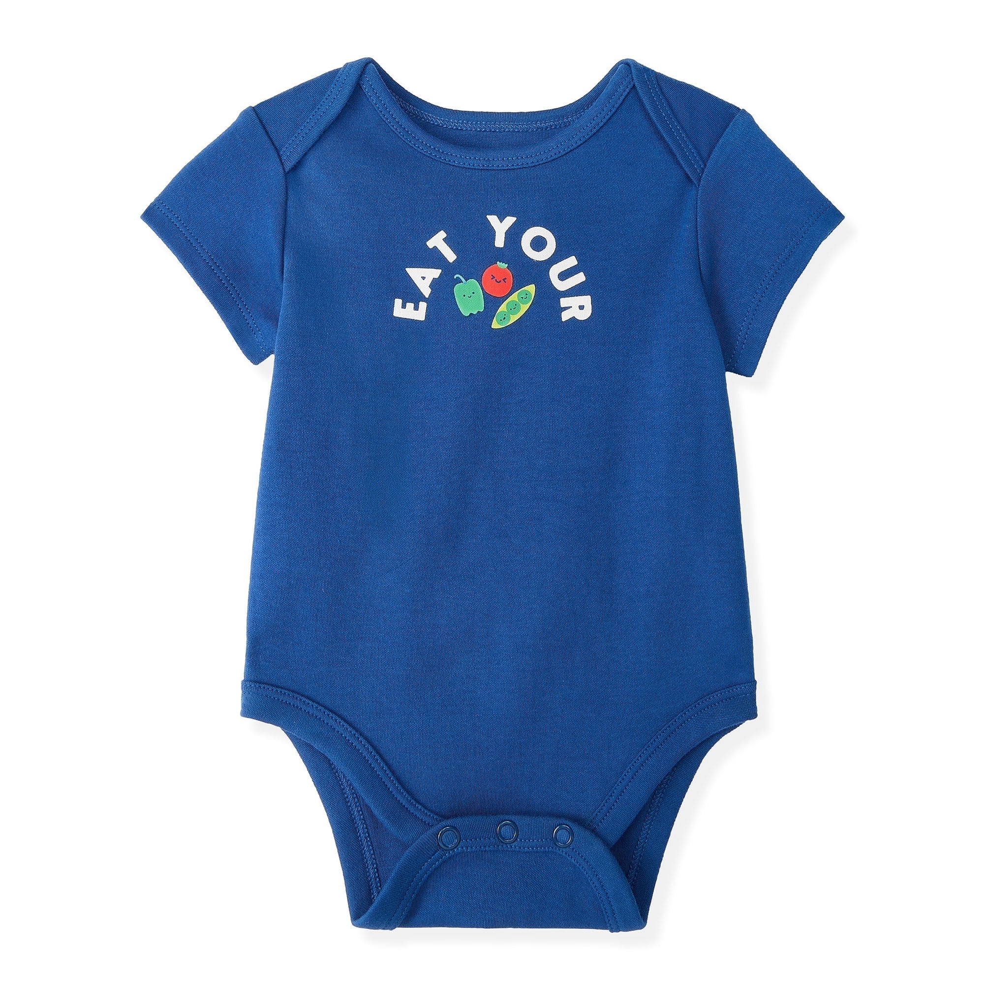 Garanimals Newborn Baby Boy, Girl & Unisex Cotton Short Sleeve Bodysuits, Multiple Sizes 0â€“24 Months, 4-Pack