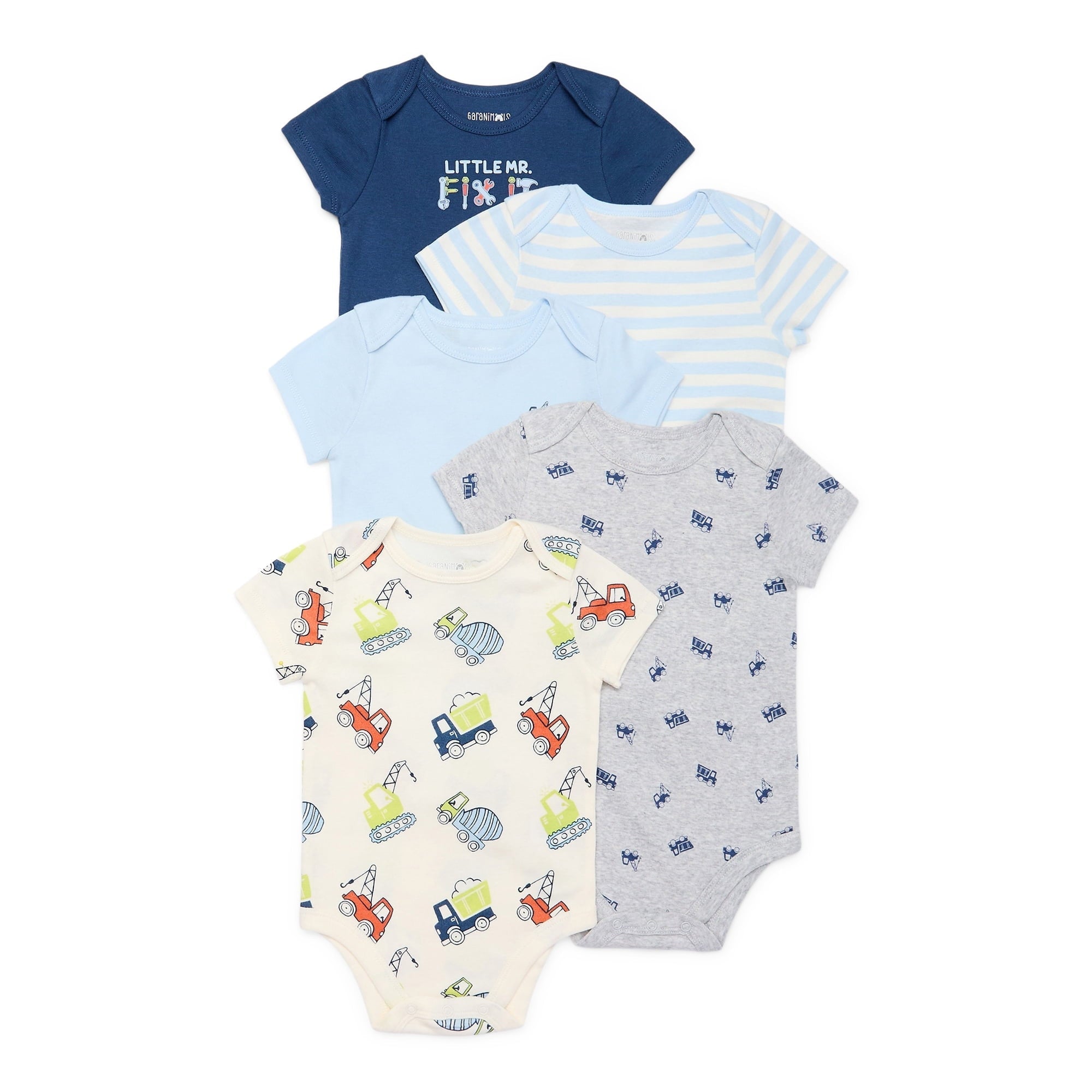 Garanimals Newborn Baby Boys & Girls Cotton Gift Set, Sizes Newborn-6/9 Months, 20-Piece