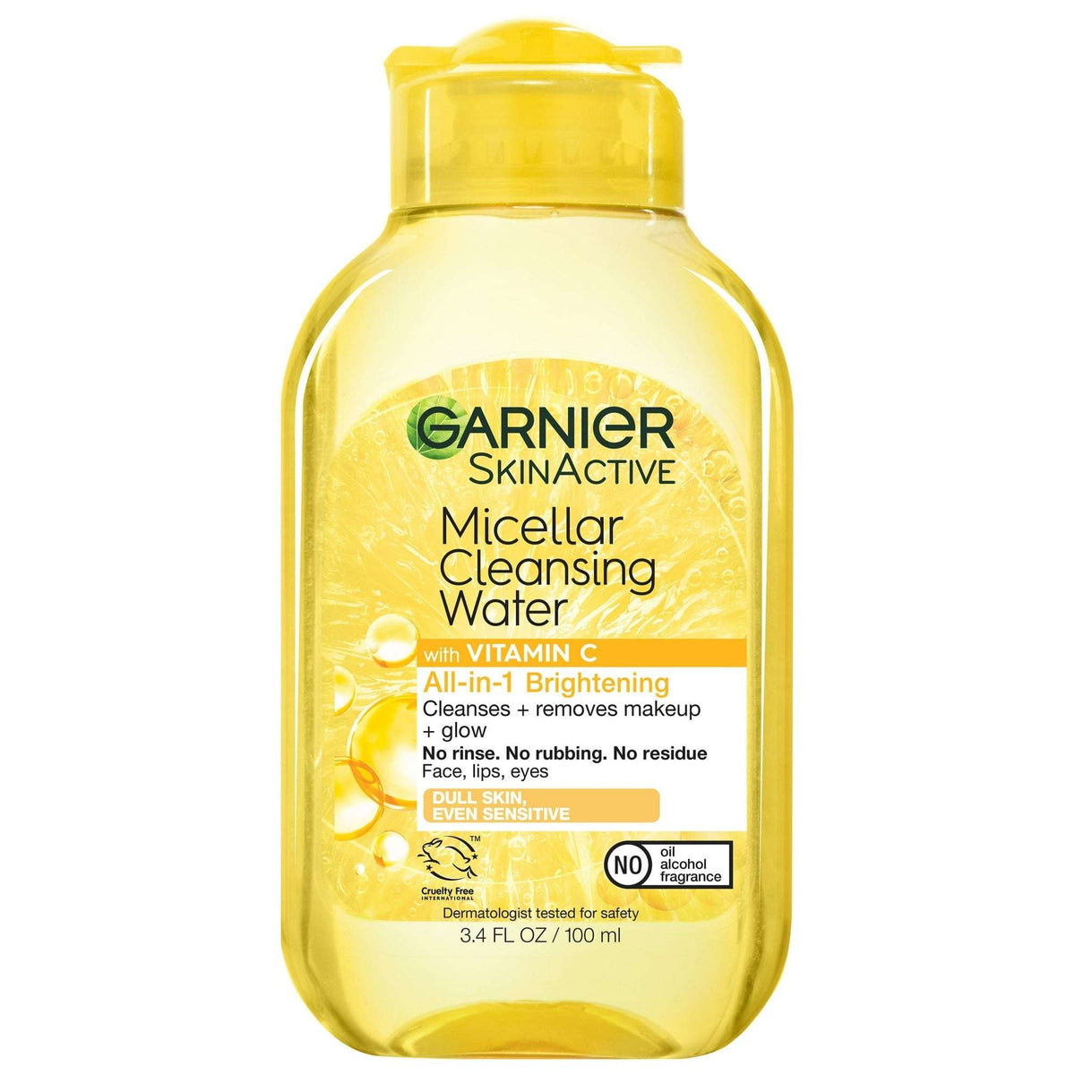 Garnier SkinActive Micellar Cleansing Water All in 1 Vitamin C Makeup Remover, Face Cleanser