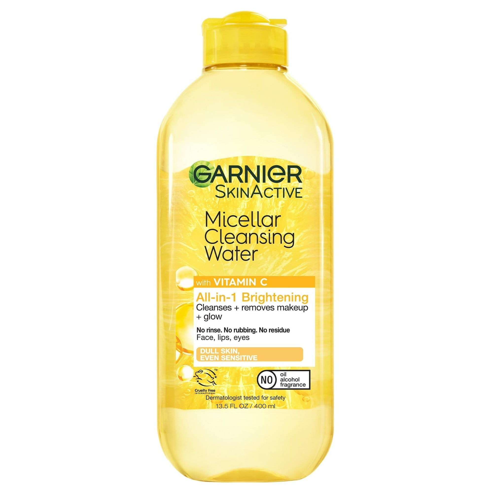 Garnier SkinActive Micellar Cleansing Water All in 1 Vitamin C Makeup Remover, Face Cleanser