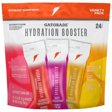 Gatorade Hydration Booster variety pack with 24 electrolyte drink mix packets