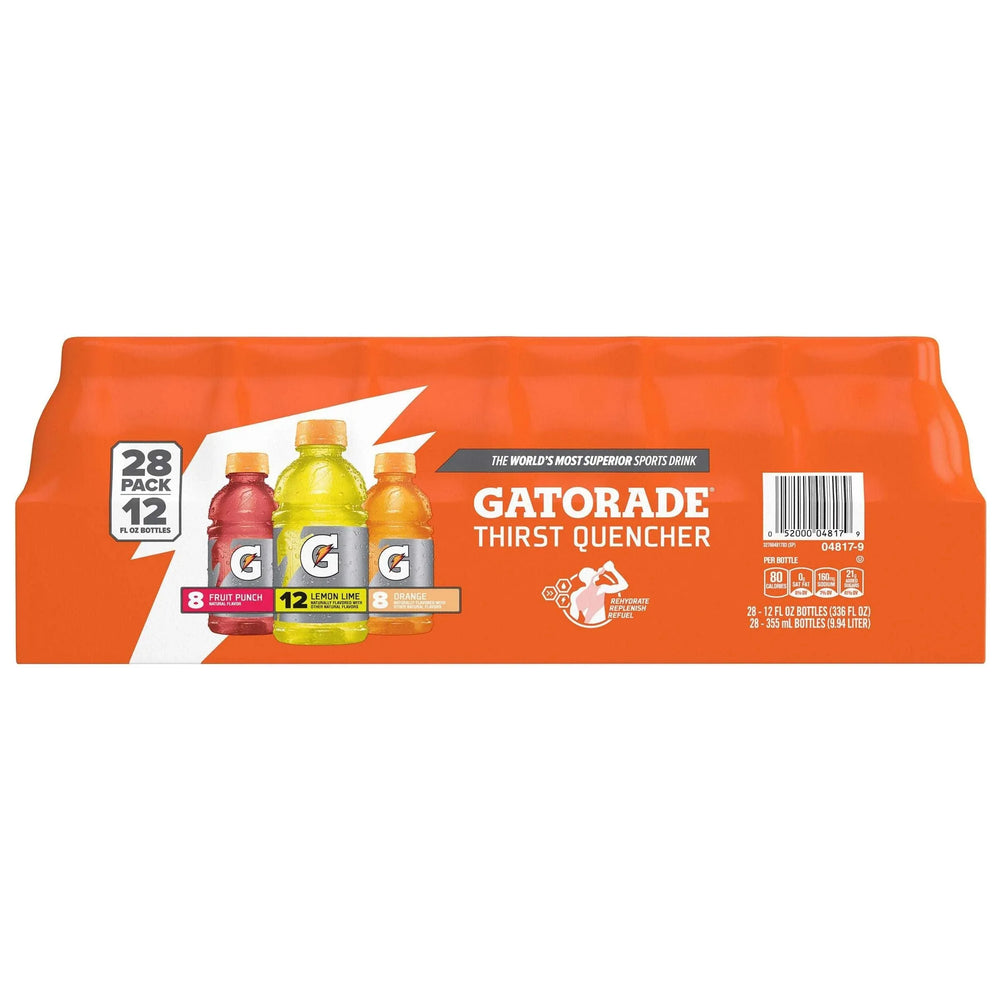 Gatorade Thirst Quencher, Core Variety Pack, 12 fl oz, 28-count - USA MEGA SHOP
